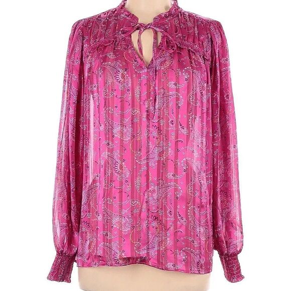 Maison d'amelie Tops - Maison d'amelie Paris pink blouse